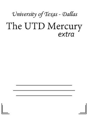 cover image of The UTD Mercury